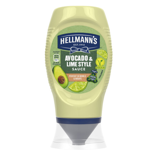 Hellmann's Avocado & Lime Sauce 250ML 