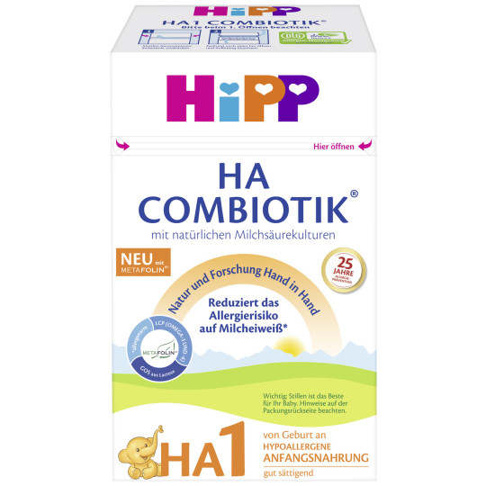 Hipp HA 1 Combiotik von Geburt an 600G 