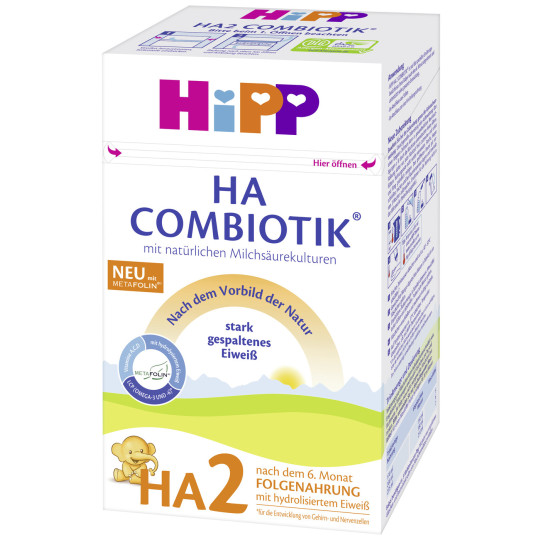 Hipp HA 2 Combiotik nach dem 6. Monat 600G 