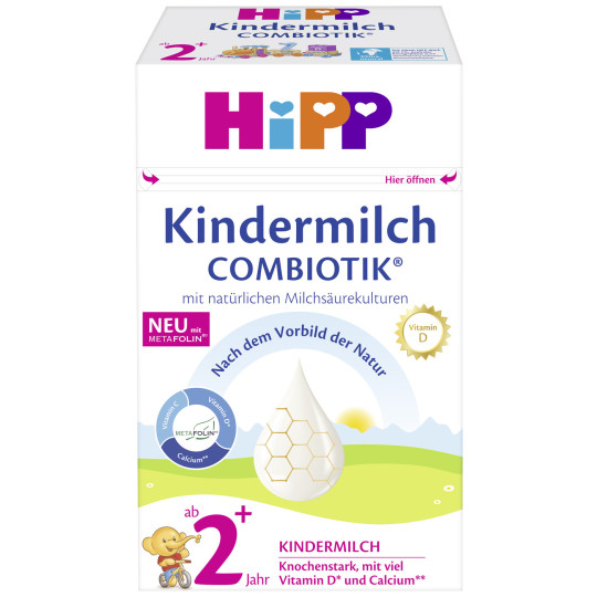 Hipp Kindermilch Combiotik 2+ ab 2 Jahren 600G 