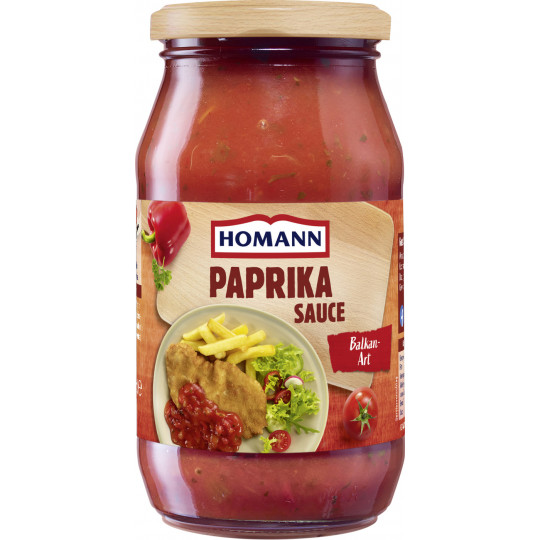 Homann Paprika Sauce Balkan Art 400ML 
