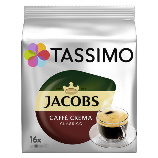 Tassimo Jacobs Caffé Crema Classico 16ST 112G 