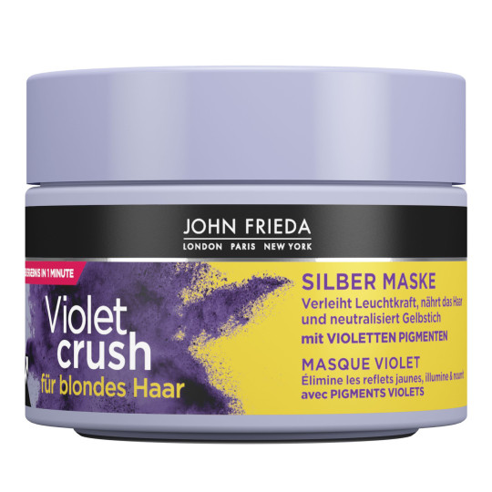 John Frieda Violet Crush Silber Maske 250ML 