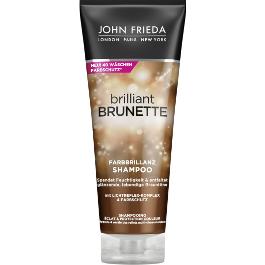 John Frieda Brilliant Brunette Farbbrillanz Shampoo 250ML 