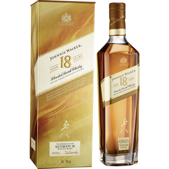 Johnnie Walker Whisky 18 Jahre 40% GP 0,7L 