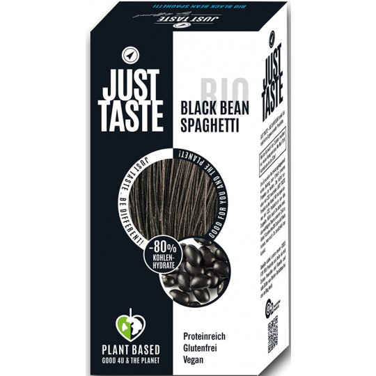 Just Taste Bio Black Bean Spaghetti 250G 