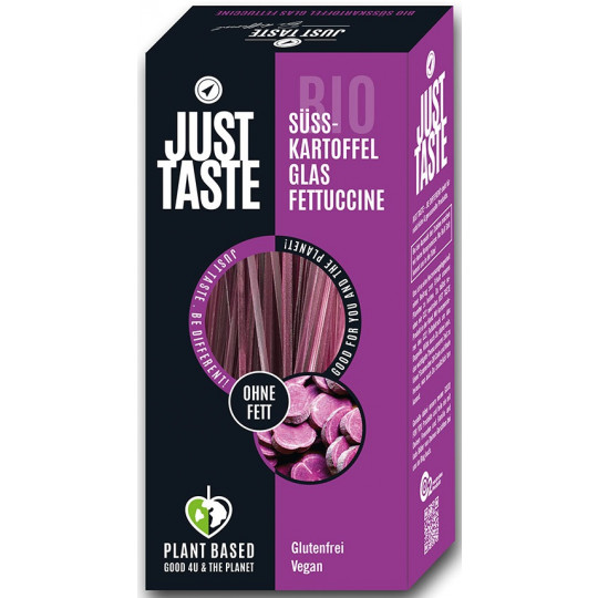 Just Taste Bio Süßkartoffel Fettuccine 250G 