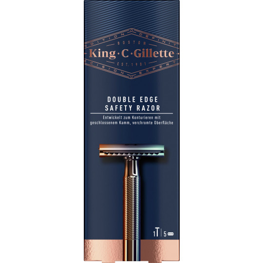 Gilette King C. Gillette Double Edge Safety Razor 