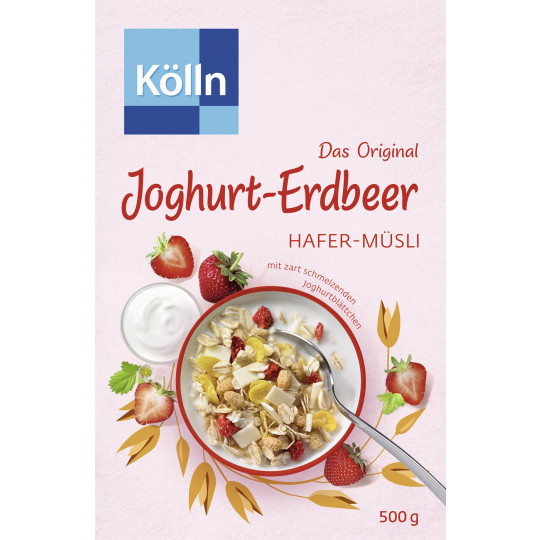 Kölln Müsli Joghurt Erdbeer 500G 