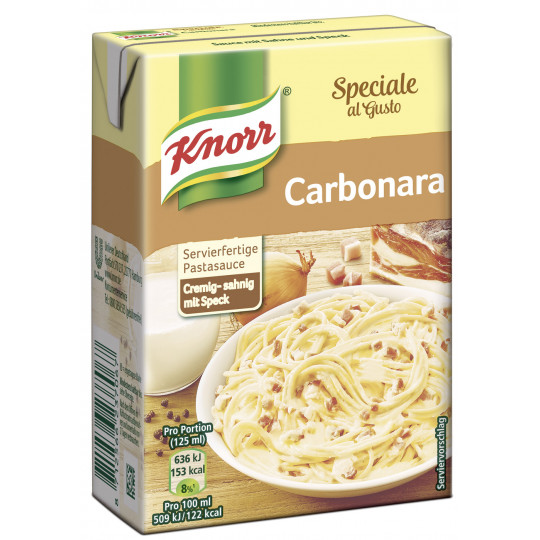 Knorr Speciale al Gusto Carbonara 370G 