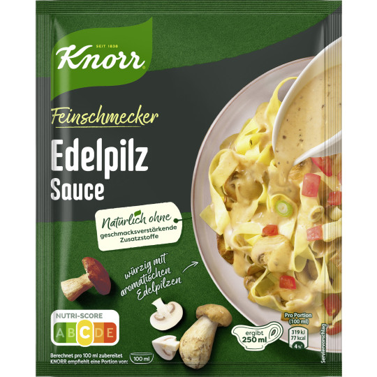 Knorr Feinschmecker Edelpilz Sauce ergibt 250ML 