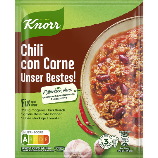 Knorr Fix Chili con Carne Unser Bestes! 49G 