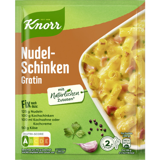 Knorr Fix Nudel-Schinken Gratin 32G 