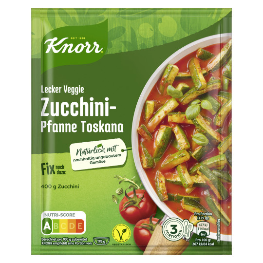 Knorr Fix Lecker Veggie Zucchini-Pfanne Toskana 39G 