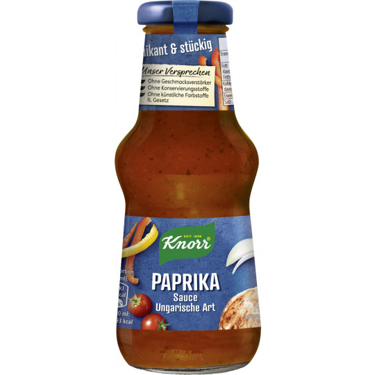 Knorr Paprika Sauce Ungarische Art 250ML 