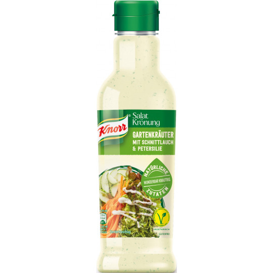 Knorr Salatkrönung Gartenkräuter mit Schnittlauch & Petersilie 210ML 
