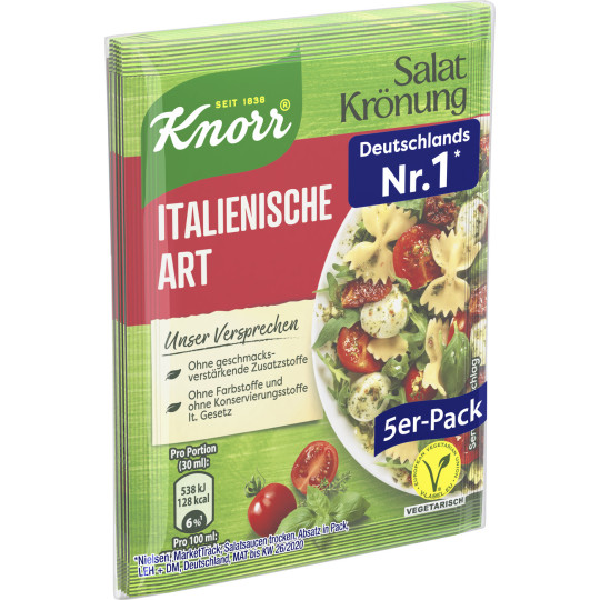 Knorr Salatkrönung Italienische Art 5ST 40G 