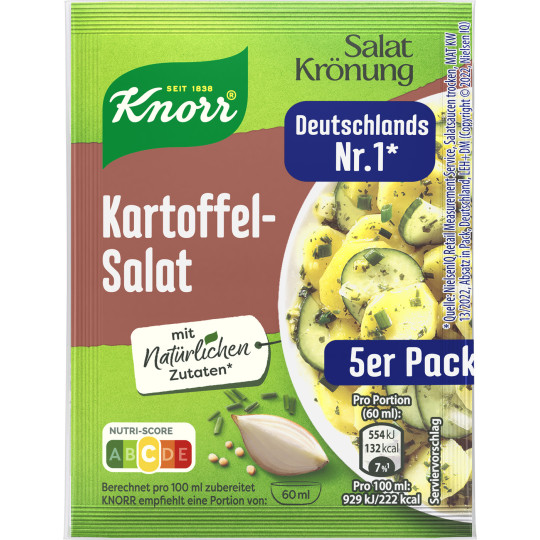 Knorr Salatkrönung Kartoffelsalat 5ST 