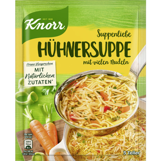 Knorr Suppenliebe Hühner Suppe 69G 