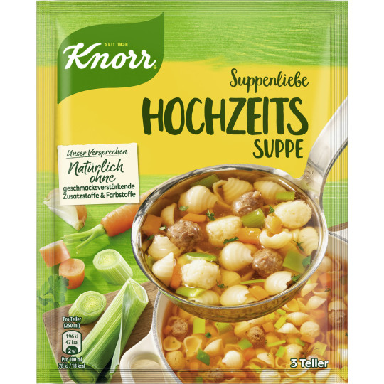 Knorr Suppenliebe Hochzeits Suppe 42G 