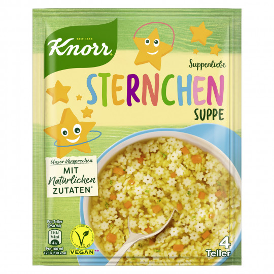 Knorr Suppenliebe Sternchen Suppe 84G 
