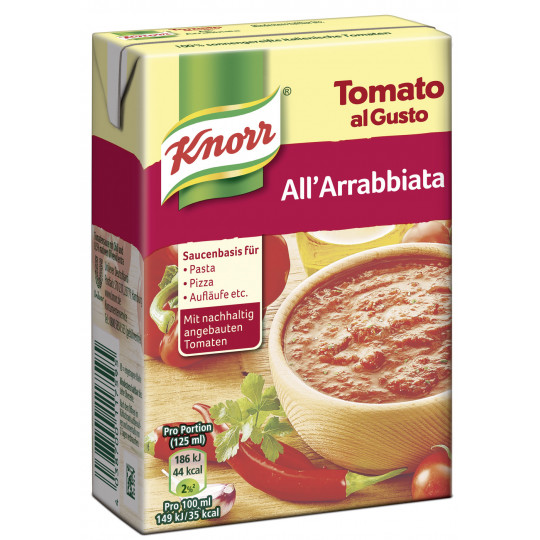 Knorr Tomato al Gusto Arrabiata 370G 