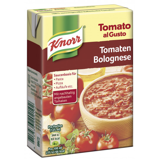 Knorr Tomato al Gusto Tomaten-Bolognese 370G 