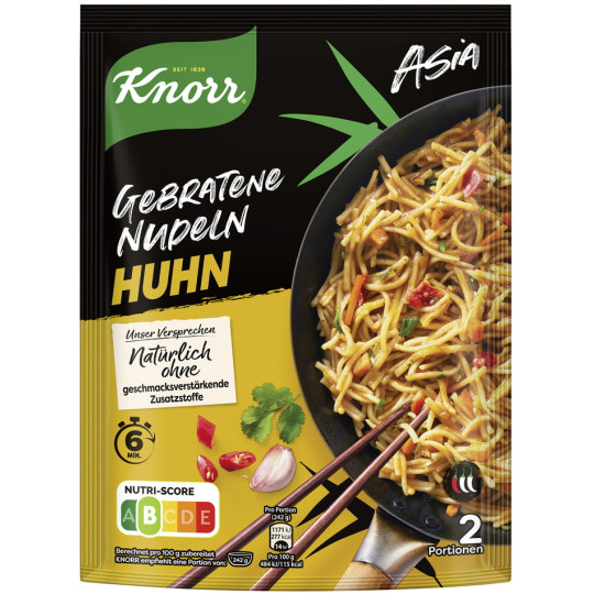 Knorr Asia Gebratene Nudeln Huhn 121G 
