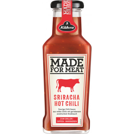 Kühne Made For Meat Siracha Hot Chili 235ML 