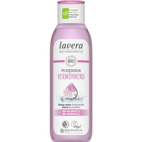 lavera Naturkosmetik Pflegedusche Verwöhnend 250ML