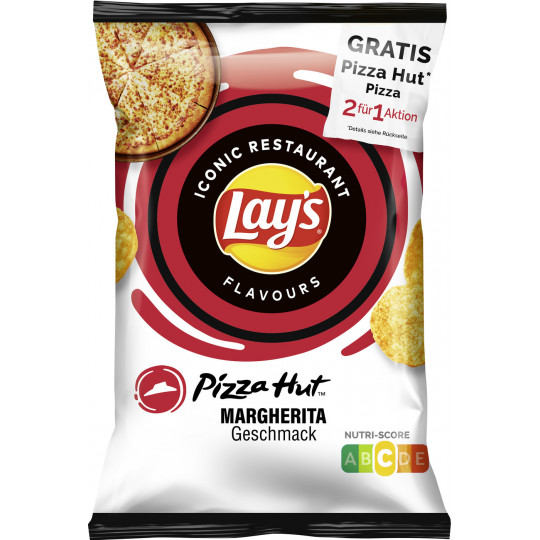 Lay's Chips Pizza Hut Margherita Geschmack 150G 
