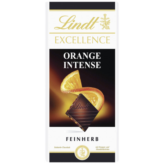 Lindt Excellence Orange Intense Feinherb 100 g 