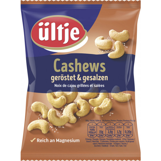 Ültje Cashews geröstet & gesalzen 150G 