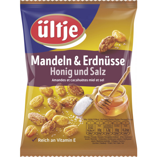 Ültje Mandel Erdnuss Mix Honig & Salz 200 g 