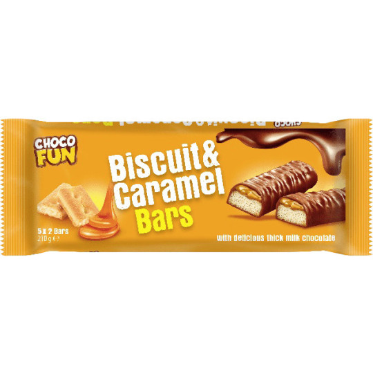 Ludwig's Choco Fun Biscuit & Caramel 210G 