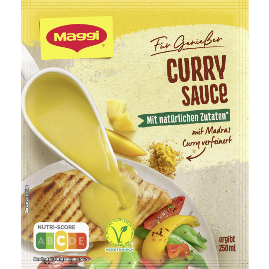 Maggi Für Genießer Sauce Curry ergibt 250ML 