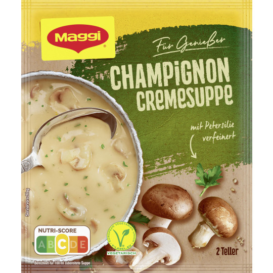 Maggi Für Genießer Champignon Creme Suppe ergibt 500ML 
