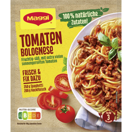 Maggi Idee für Tomaten Bolognese 50G 