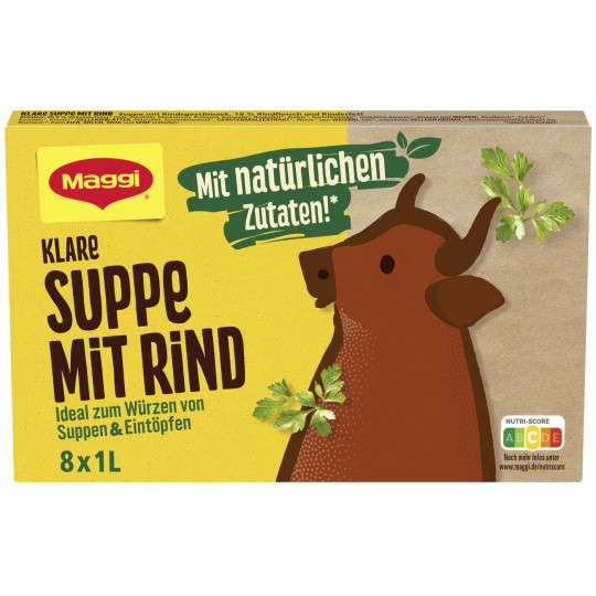 Maggi Klare Suppe mit Rind für 8L 160G