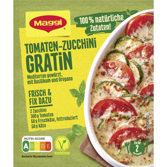 Maggi Tomaten-Zucchini Gratin 33G