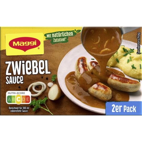 Maggi Zwiebel-Sauce ergibt 2x 250ML 