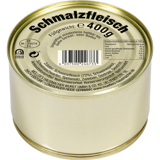 Müllers Schmalzfleisch 400G 