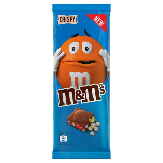 M&M's Crispy Schokolade 150G 