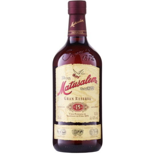 Matusalem Rum Gran Reserva 15 Jahre 40% 0,7L 