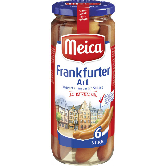 Meica 6 Frankfurter Würstchen 540G 