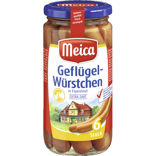 Meica Geflügel-Würstchen 380G 
