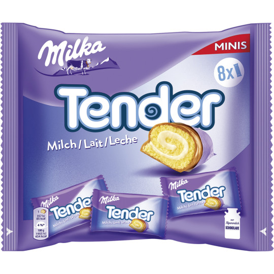 Milka Tender Milch Minis 150G 