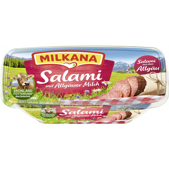 Milkana Frischeschale Salami 57% Rahmstufe 190g 