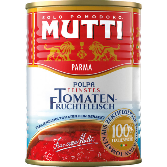 Mutti Polpa Feinstes Tomatenfruchtfleisch 400G 