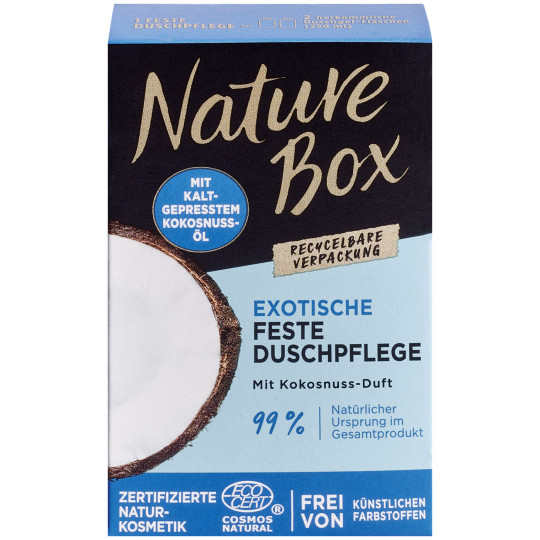 Nature Box Exotische Feste Duschpflege mit Kokosnussduft 100G 